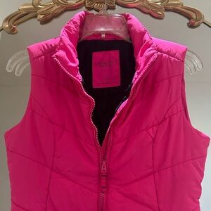 Aeropostale Pink Puffer Vest